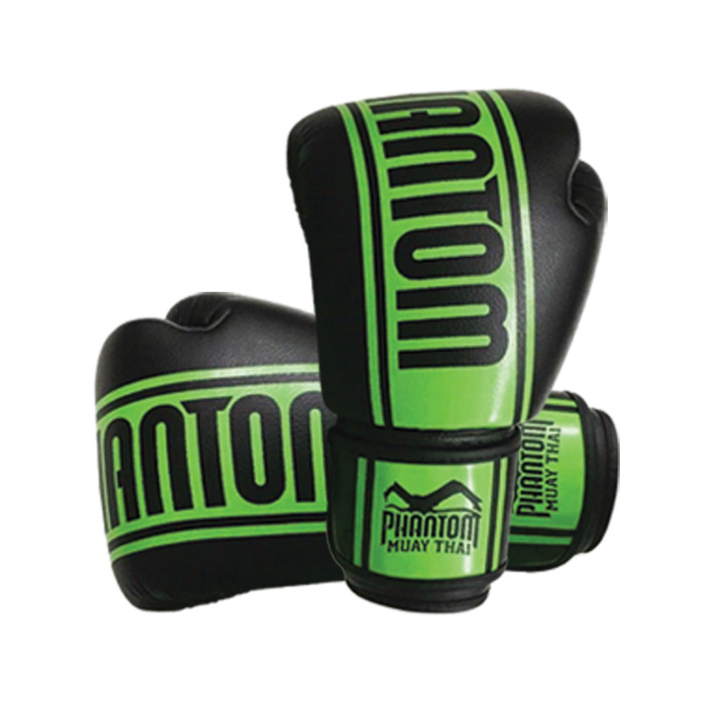 FRWRD FA Kickboxing Gloves Zwart Groen